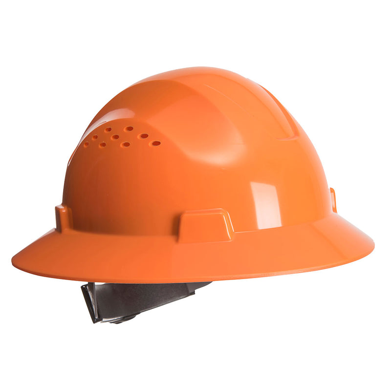 PW52-Orange.  Full Brim Premier Hard Hat Vented .  Live Chat for Bulk Discounts