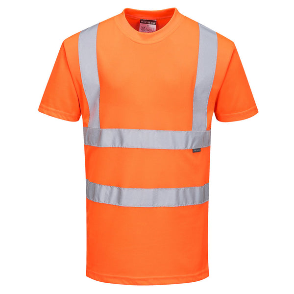 RT23-Orange.  Hi-Vis T-Shirt.  Live Chat for Bulk Discounts