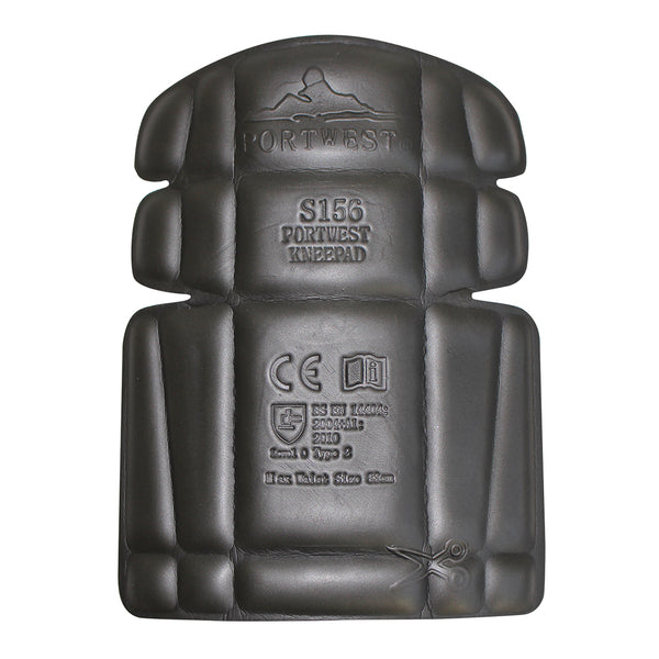 S156-Black.  Portwest Knee Pad.  Live Chat for Bulk Discounts