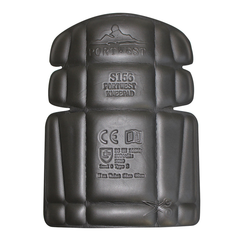 S156-Black.  Portwest Knee Pad.  Live Chat for Bulk Discounts