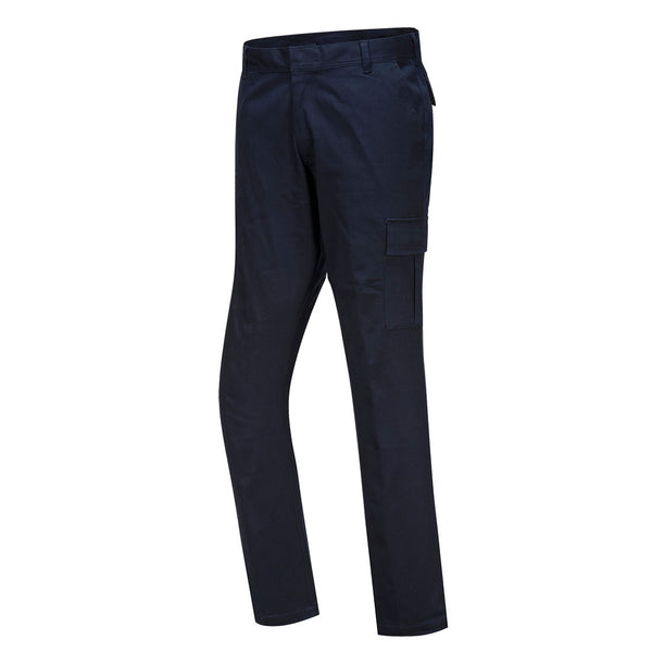 S231-Dark Navy.  Flex Slim Combat Pants.  Live Chat for Bulk Discounts