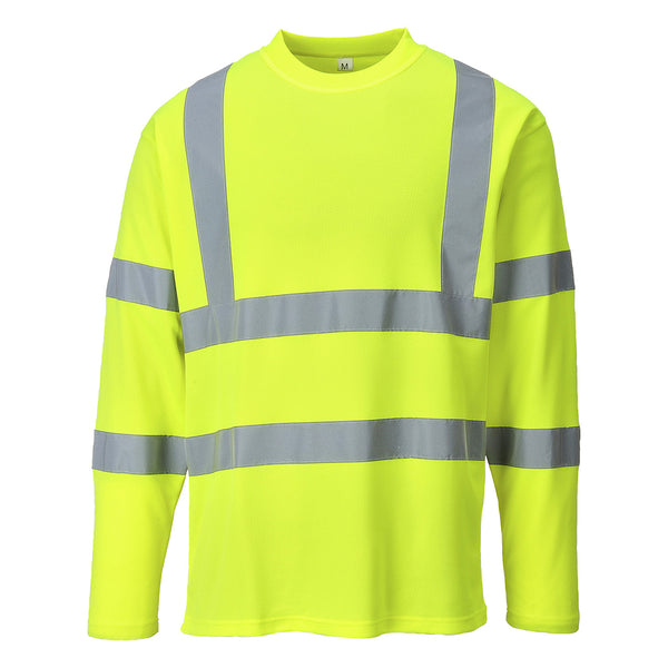 S278-Yellow.  Cotton Comfort Long Sleeve T-Shirt .  Live Chat for Bulk Discounts