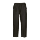 S441-Black.  Classic Rain Pants.  Live Chat for Bulk Discounts