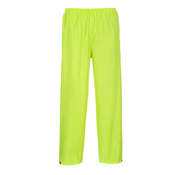 S441-Yellow.  Classic Rain Pants.  Live Chat for Bulk Discounts