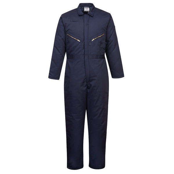 S816-Navy.  Insulated Coverall.  Live Chat for Bulk Discounts