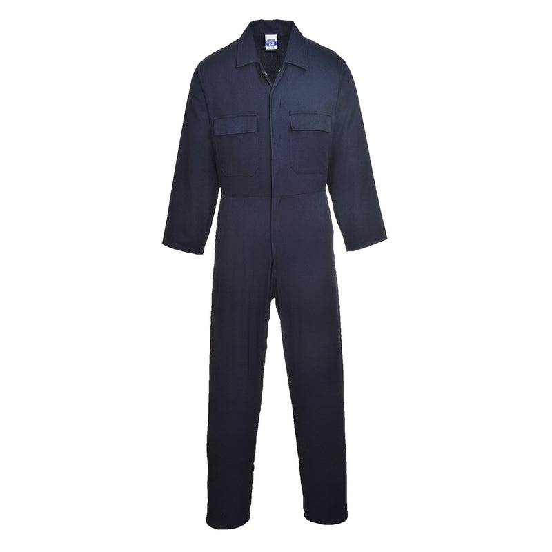 S998-Navy.  Work Cotton Coverall.  Live Chat for Bulk Discounts
