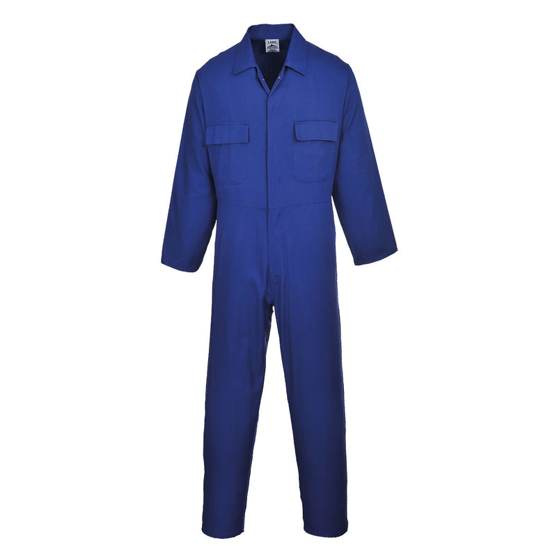 S999-Royal Blue.  Euro Work Polycotton Coverall.  Live Chat for Bulk Discounts