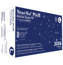 StarMed Plus [SMNP] Blue Nitrate 3 Mil Powder Free Exam Gloves (Case of 3000). Free Shipping. Live Chat for Bulk Discount Codes.