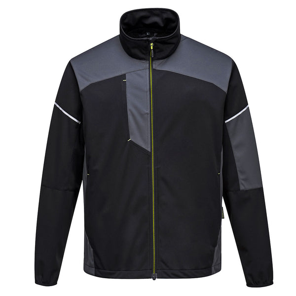 T620-Black/Zoom Gray.  PW3 Flex Shell Jacket.  Live Chat for Bulk Discounts