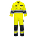 TX55-Yellow/Navy.  Nantes Hi-Vis Coverall.  Live Chat for Bulk Discounts