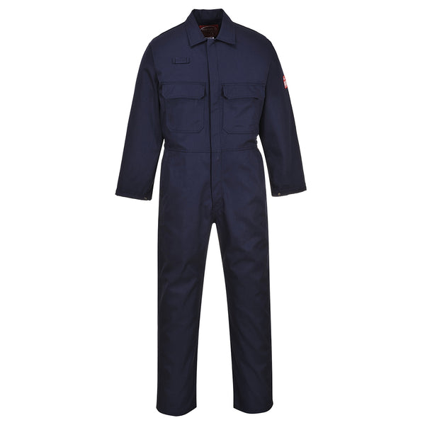 UBIZ1-Navy.  Bizweld FR Coverall.  Live Chat for Bulk Discounts