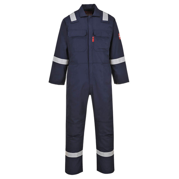 UBIZ5-Navy.  Bizweld Iona FR Coverall.  Live Chat for Bulk Discounts