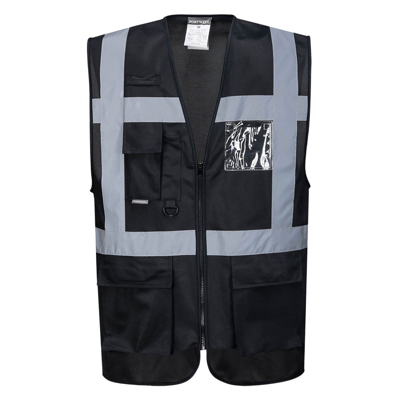 UF476-Black.  Iona Executive Vest.  Live Chat for Bulk Discounts