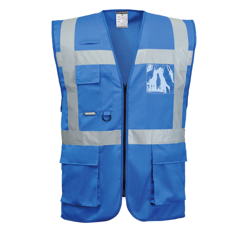 UF476-Royal Blue.  Iona Executive Vest.  Live Chat for Bulk Discounts