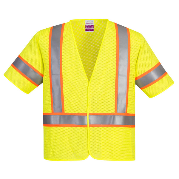 UFR24-Yellow.  Class 3 FR Mesh Vest.  Live Chat for Bulk Discounts