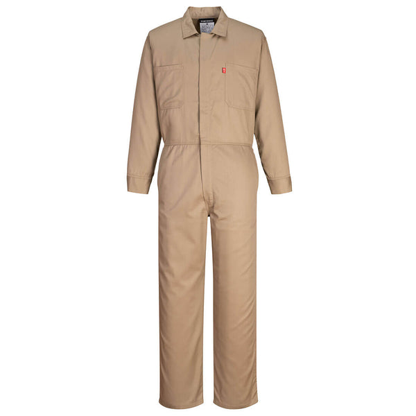 UFR87-Khaki.  Bizflame 88/12 Classic FR Coverall.  Live Chat for Bulk Discounts