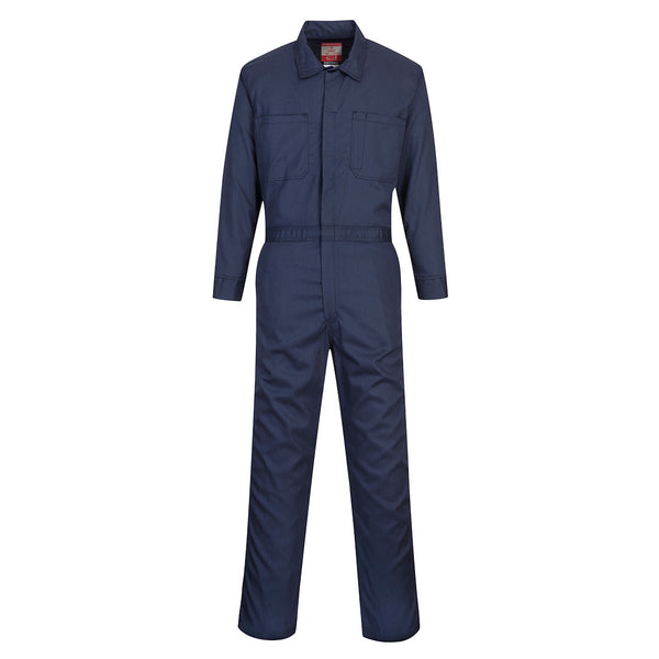 UFR87-Navy.  Bizflame 88/12 Classic FR Coverall.  Live Chat for Bulk Discounts