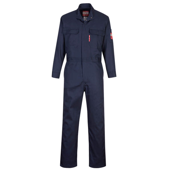 UFR88-Navy.  Bizflame 88/12 FR Coverall .  Live Chat for Bulk Discounts