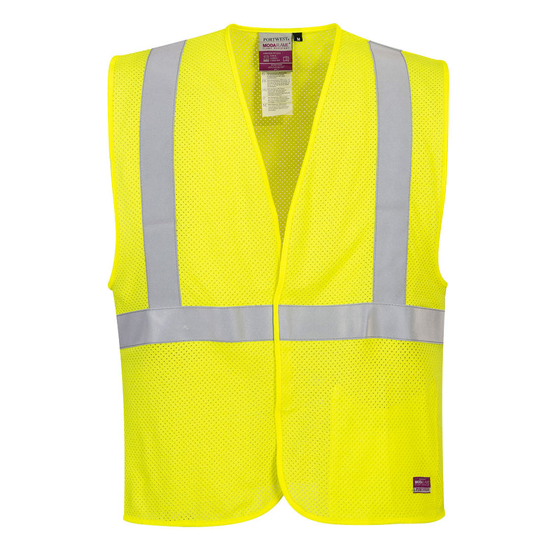 UMV21-Yellow.  ARC Rated FR Mesh Vest.  Live Chat for Bulk Discounts