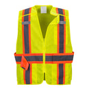 US385-Yellow.  Expandable Mesh Breakaway Vest.  Live Chat for Bulk Discounts