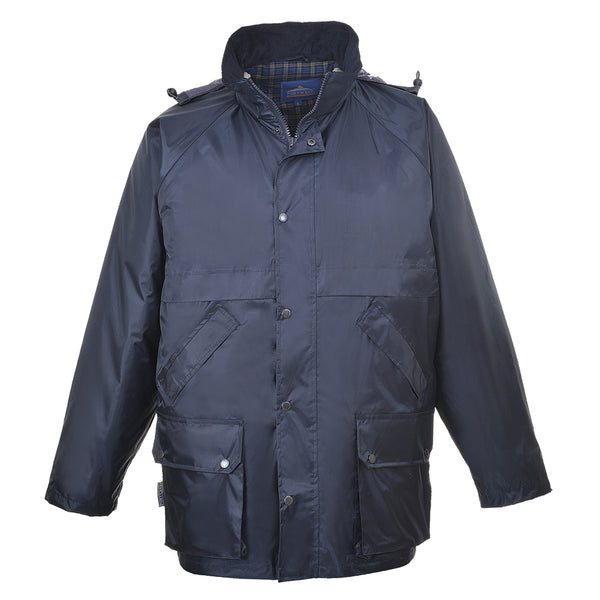 US430-Navy.  Perth Stormbeater Jacket.  Live Chat for Bulk Discounts