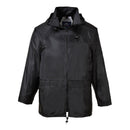 US440-Black.  Classic Rain Jacket.  Live Chat for Bulk Discounts