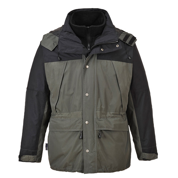 US532-Gray.  Orkney 3 in 1 Breathable Jacket.  Live Chat for Bulk Discounts
