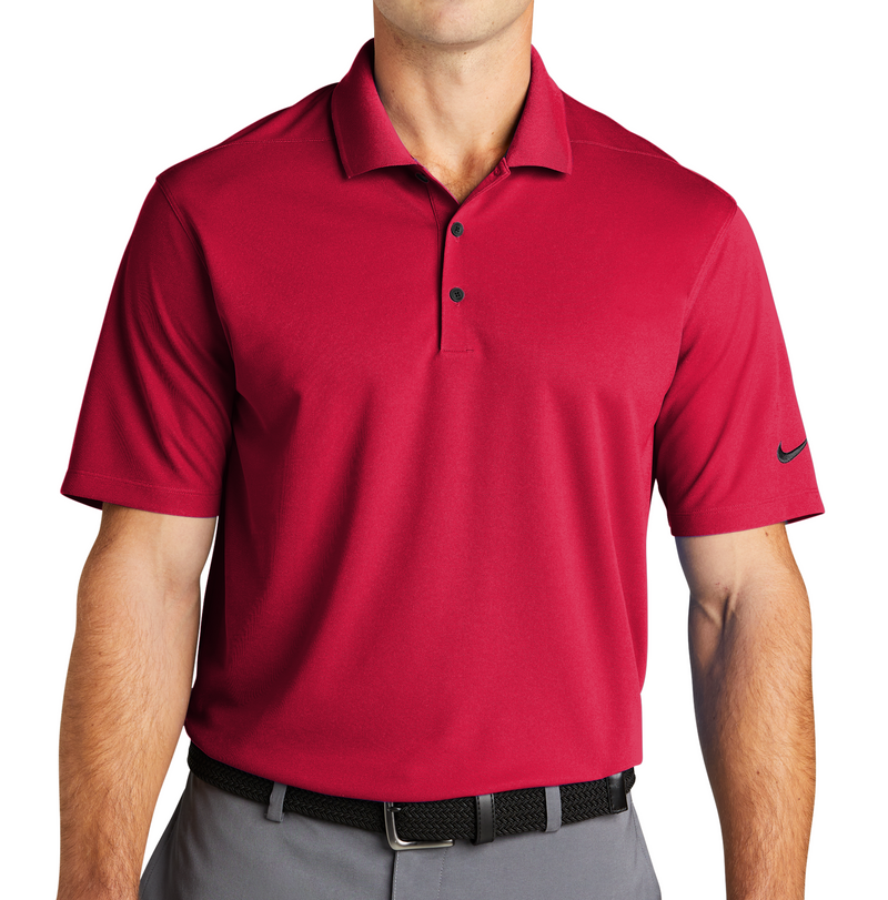 NIKE Mens The Athletic Dept. Polo Shirt XL Red Cotton