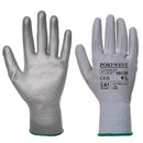 VA120-Gray.  Vending PU Palm Glove.  Live Chat for Bulk Discounts