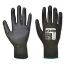 VA120-Black.  Vending PU Palm Glove.  Live Chat for Bulk Discounts