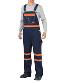Dickies Men's Enhanced Visibility Denim Bib Overalls VB51. Live Chat For Bulk Discounts.